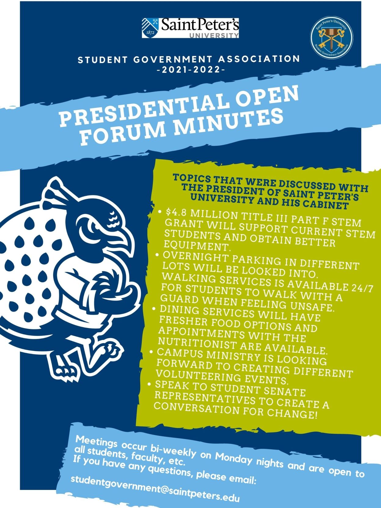 SGA Minutes 2